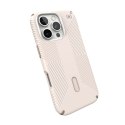 Speck Presidio2 Grip ClickLock & MagSafe - Case for iPhone 16 Pro (Bleached Bone / Heirloom Gold / Hazel Brown)