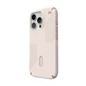 Speck Presidio2 Grip ClickLock & MagSafe - Case for iPhone 16 Pro (Bleached Bone / Heirloom Gold / Hazel Brown)