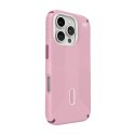 Speck Presidio2 Grip ClickLock & MagSafe - Case for iPhone 16 Pro (Wednesday Pink / Boysenberry Purple / White)