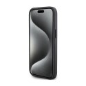 Karl Lagerfeld Quilted K Pattern - iPhone 15 Case (Black)