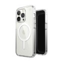 Speck Presidio Perfect-Clear + MagSafe - Case for iPhone 14 Pro with MICROBAN (Clear)