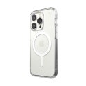 Speck Presidio Perfect-Clear + MagSafe - Case for iPhone 14 Pro with MICROBAN (Clear)