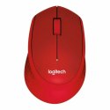 Wireless Mouse Logitech M330 Silent Plus Red 1000 dpi