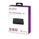 HDMI switch Ewent EW3720 4K Black