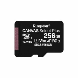 Micro SD Memory Card with Adaptor Kingston Canvas Select Plus 256GB 256 GB