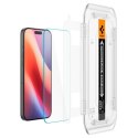 SZKŁO HARTOWANE SPIGEN GLAS.TR "EZ FIT" IPHONE 16 PRO CLEAR