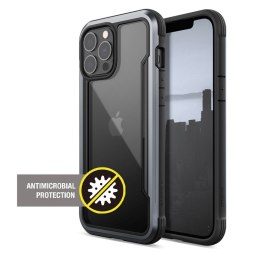 X-Doria Raptic Shield Pro - Case for iPhone 13 Pro Max (Anti-bacterial) (Black)