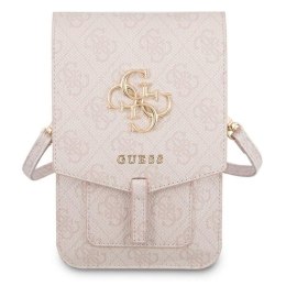 Guess 4G Big Metal Logo Phone Bag - Bag with a smartphone compartment (pink)