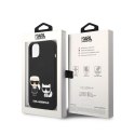 Karl Lagerfeld Liquid Silicone Karl & Choupette MagSafe - Case for iPhone 14 (Black)