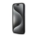 Karl Lagerfeld Silicone Choupette Metal Pin - iPhone 15 Case (Black)