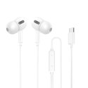 WEKOME YA11 - Wired HiFi Headphones with USB-C (White)