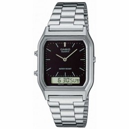 Unisex Watch Casio Black Silver