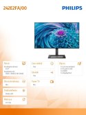 Monitor 242E2FA 23.8 cala IPS HDMI DP Głośniki