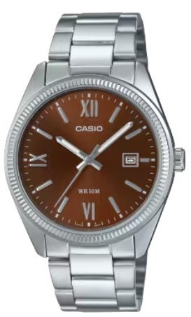 CASIO COLLECTION Mod. DATE - BROWN - ARABS NUMBERS