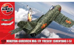 Model plastikowy Mikoyan-Gurevich MiG-17 Fresco