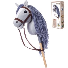 Koń na kiju Hobby Horse HOPPIHORSE A3 szary