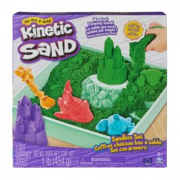 Zestaw KINETIC SAND - Piaskownica zielony