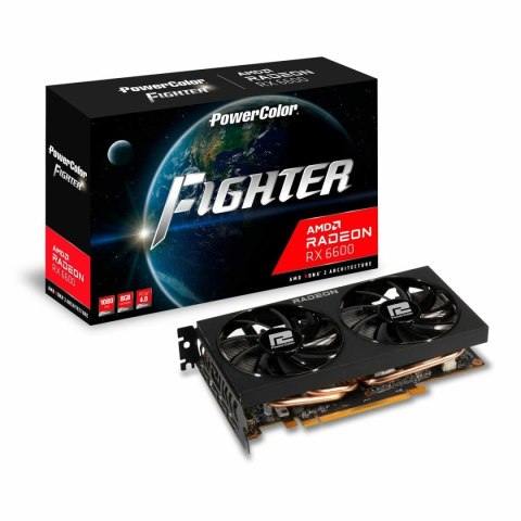 Graphics card Powercolor AXRX 6600 8GBD6-3DH AMD Radeon RX 6600 8 GB GDDR6