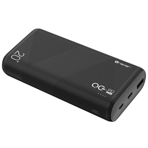 Power Bank Tracer AMOS Black 20000 mAh