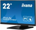 Monitor 21.5 cala T2254MSC-B1AG pojemnościowa 10 punktów, IPS, powłoka AG