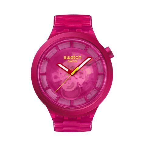 Men's Watch Swatch SB05P102 Pink (Ø 47 mm)