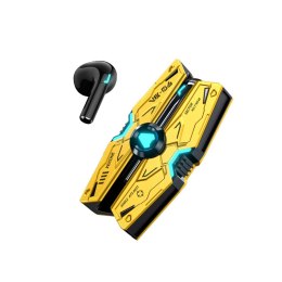 WEKOME VB06 Mecha Series - Wireless Bluetooth V5.3 TWS headphones with charging case (Yellow)