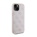 Guess 4G Metal Gold Logo - Case for iPhone 15 Plus (Pink)