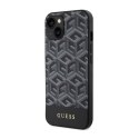 Guess GCube Stripes MagSafe - Case for iPhone 14 (Black)