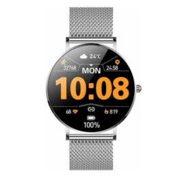 Smartwatch Manta Alexa SWU501SL Black Silver 1,32