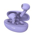 Trust Yavi - Wireless Earbuds Bluetooth TWS with Charging Case & ENC (Purple)