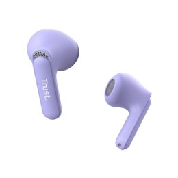 Trust Yavi - Wireless Earbuds Bluetooth TWS with Charging Case & ENC (Purple)