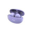 Trust Yavi - Wireless Earbuds Bluetooth TWS with Charging Case & ENC (Purple)