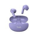 Trust Yavi - Wireless Earbuds Bluetooth TWS with Charging Case & ENC (Purple)