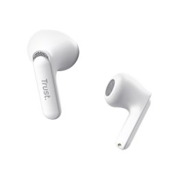 Trust Yavi - Wireless Earbuds Bluetooth TWS with Charging Case & ENC (White)