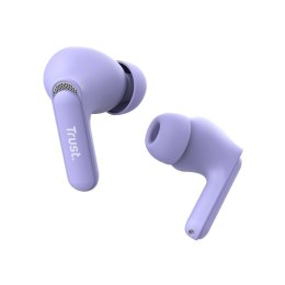 Trust Yavi - Wireless In-Ear Bluetooth TWS Earbuds with Charging Case & ENC (Purple)