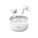 Trust Yavi - Wireless In-Ear Bluetooth TWS Earbuds with Charging Case & ENC (White)