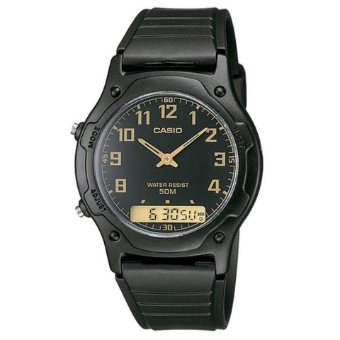 Unisex Watch Casio AW-49H-1BVEF Black (Ø 39 mm)