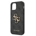 Guess 4G Big Metal Logo - Case for iPhone 12 / iPhone 12 Pro (Grey)