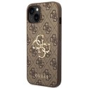 Guess 4G Big Metal Logo Case iPhone 14 (Brown)