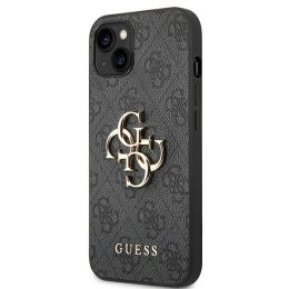 Guess 4G Big Metal Logo Case iPhone 14 (Grey)