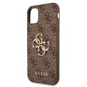 Guess 4G Big Metal Logo - iPhone 11 Case (Brown)