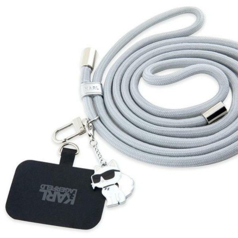 Karl Lagerfeld CBDY Cord - Universal phone strap (grey)