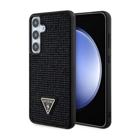 Guess Rhinestone Triangle - Case Samsung Galaxy S24+ (Black)