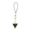 Guess Phone Strap Triangle Diamond Charm with Rhinestones - Phone pendant