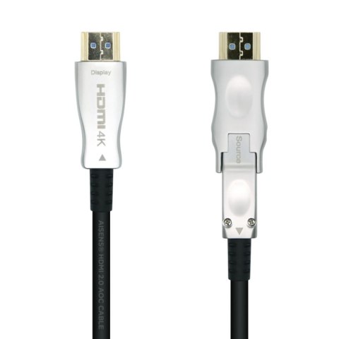 HDMI Cable Aisens A148-0514 Black 50 m