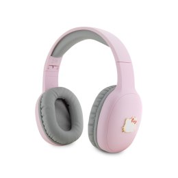 Hello Kitty Metal Logo Oval Shape - Bluetooth V5.3 wireless in-ear headphones (pink)