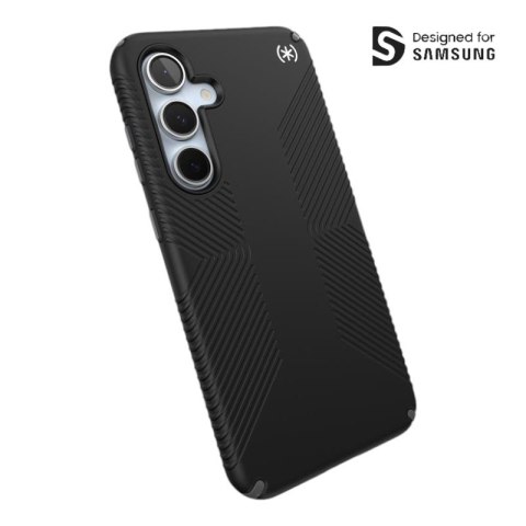 Speck Presidio2 Grip - Case for Samsung Galaxy S24 FE (Black/Slate Grey/White)