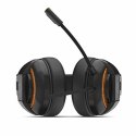 Gaming Headset with Microphone Krom NXKROMKDE Black/Orange Black