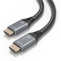 HDMI Cable Aisens A150-0876 5 m Black/Grey