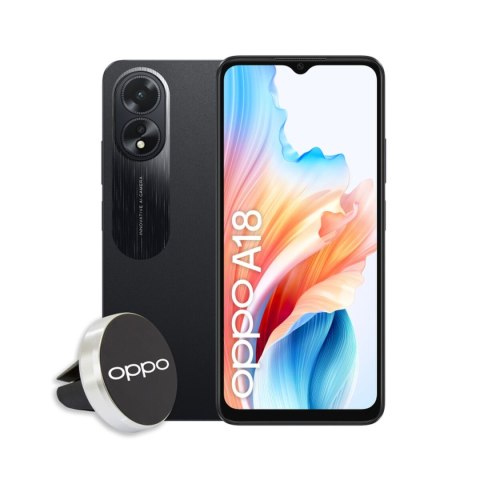 Smartphone Oppo A18 MediaTek Helio G85 4 GB RAM 128 GB Black